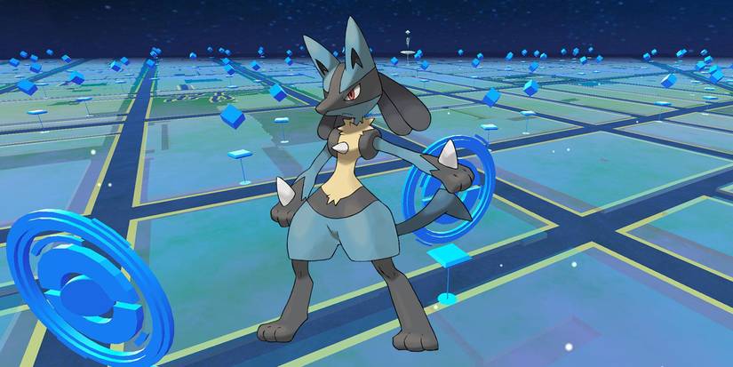 Lucario from Pokemon GO