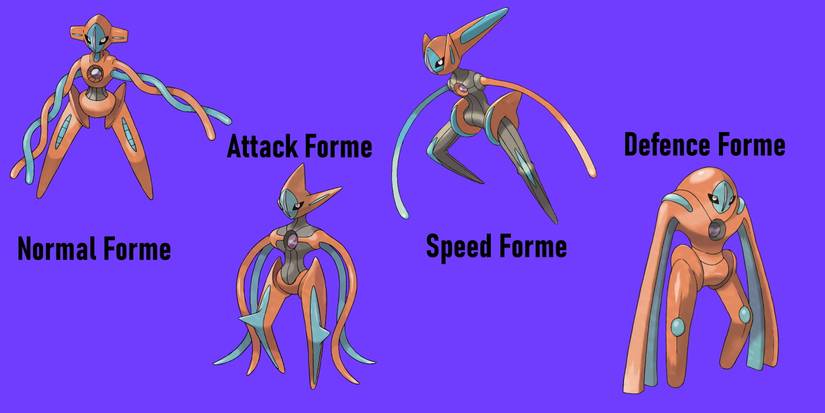 pokemon go deoxys attack defence speed normal forme