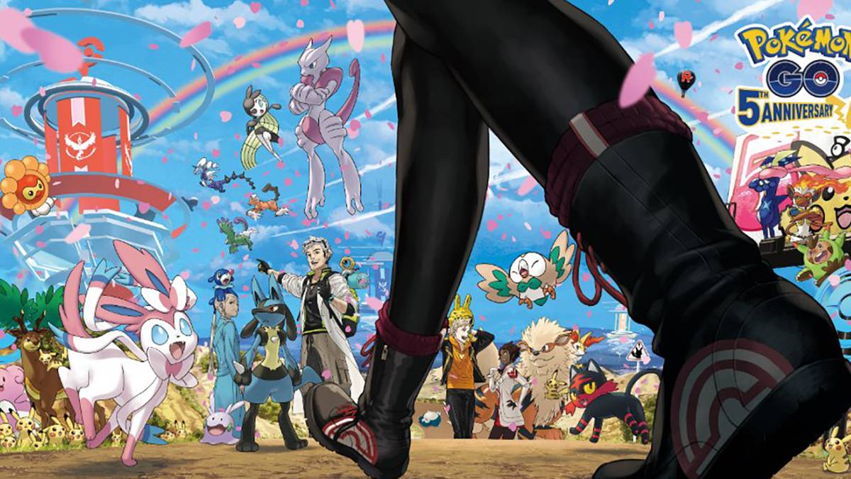Pokemon GO 5th Year Anniversary