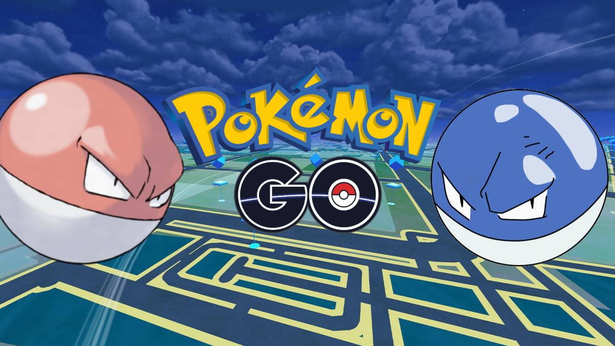 pokemon go voltorb shiny blue logo