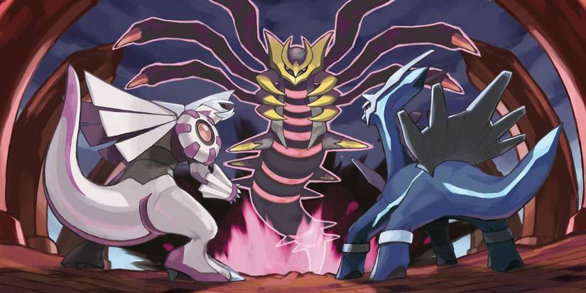 Some of the Legendary Pokemon from the Gen 4 Pokemon games