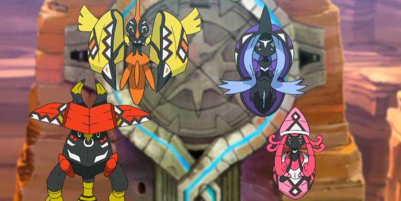 Some of the Legendary Pokemon from the Gen 7 Pokemon games