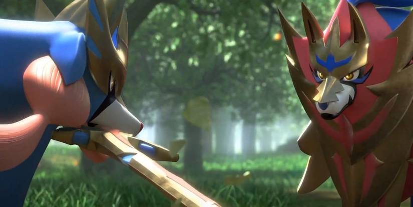 Some of the Legendary Pokemon from the Gen 8 Pokemon games