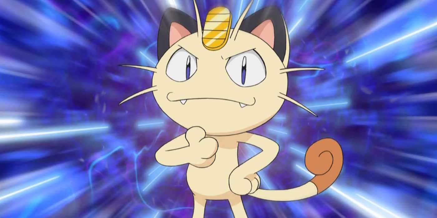 Meownth Pokemon Fan Art Shows Off Meowth's Unused Baby Form