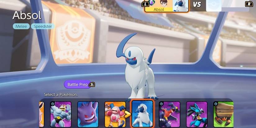 pokemon unite absol battle prep