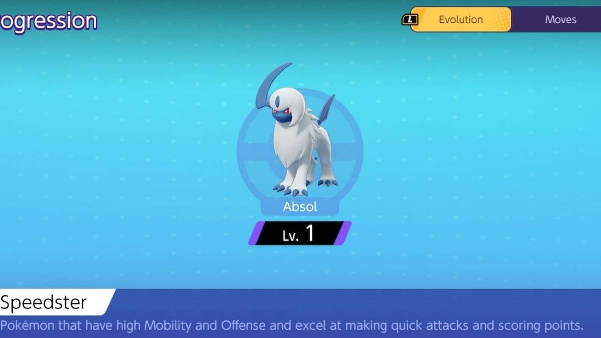 pokemon unite absol