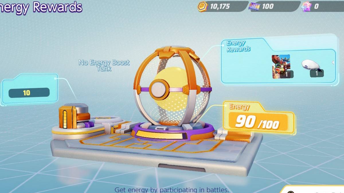 pokemon unite energy spend rewards menu