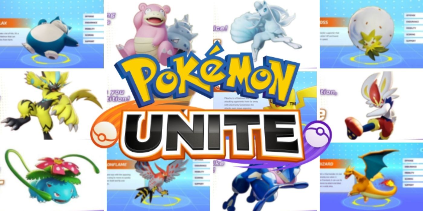 Pokémon UNITE, Pokémon