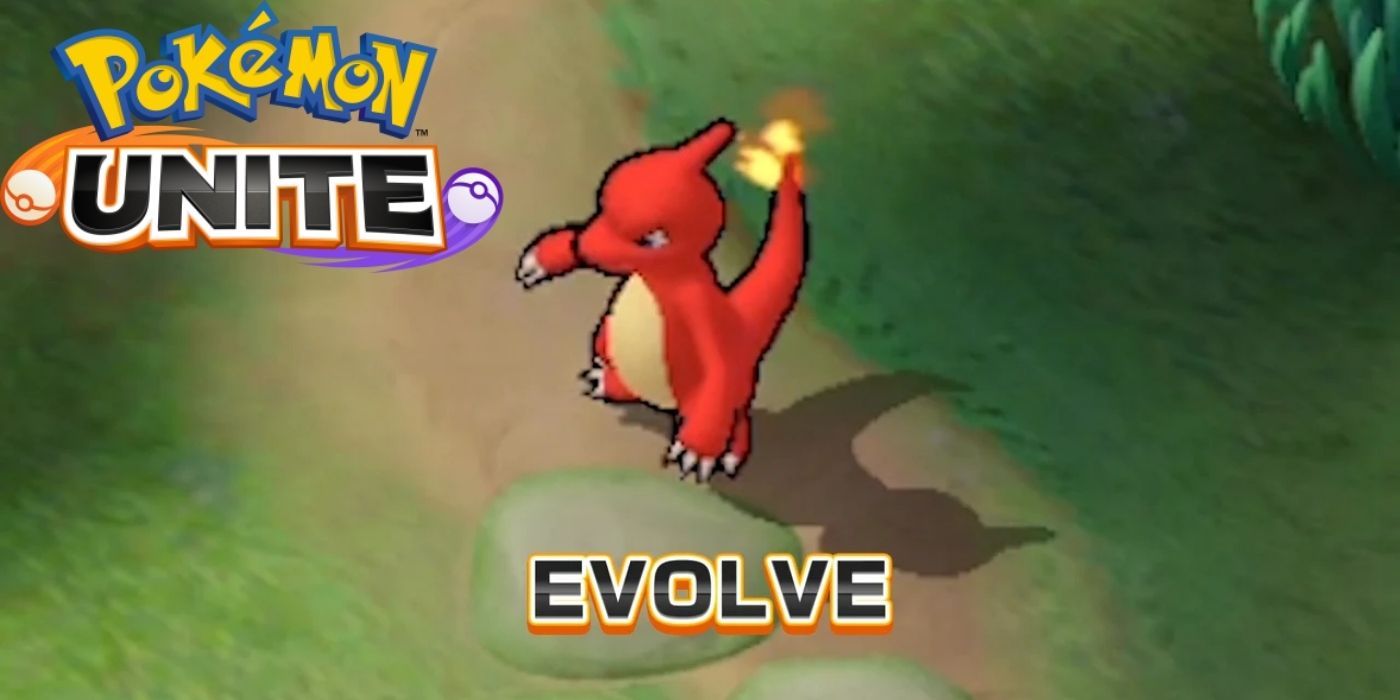 Pokemon Unite Evolve Charmeleon to Charizard