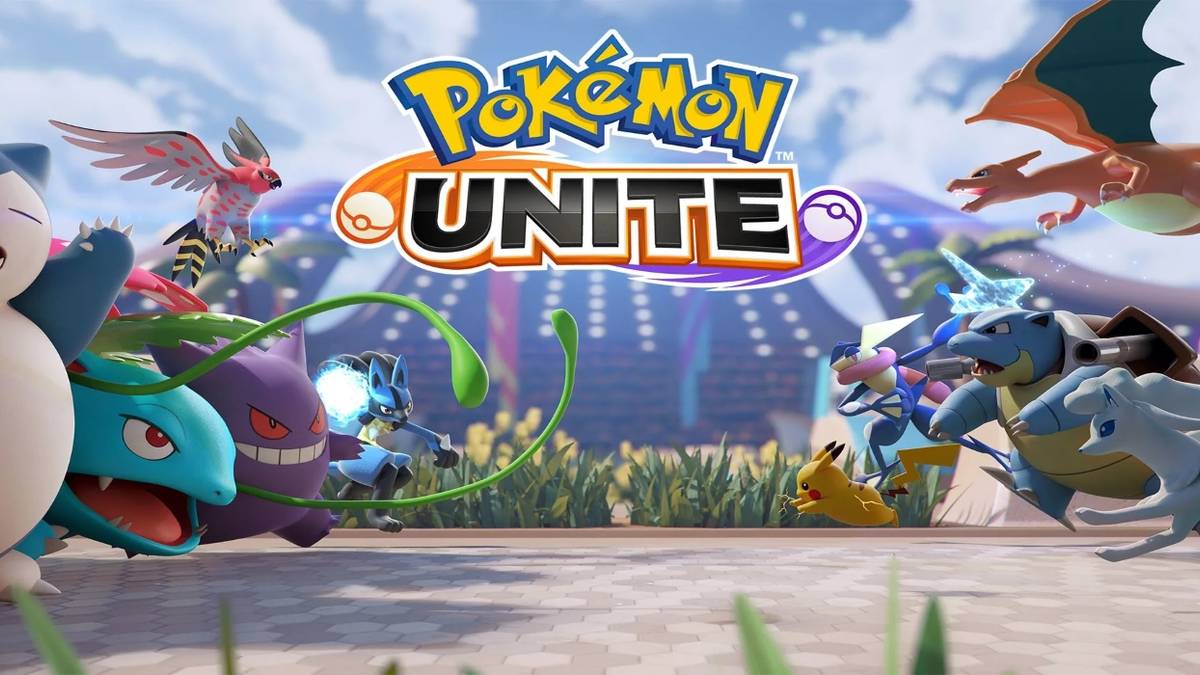 pokemon unite swtich key art