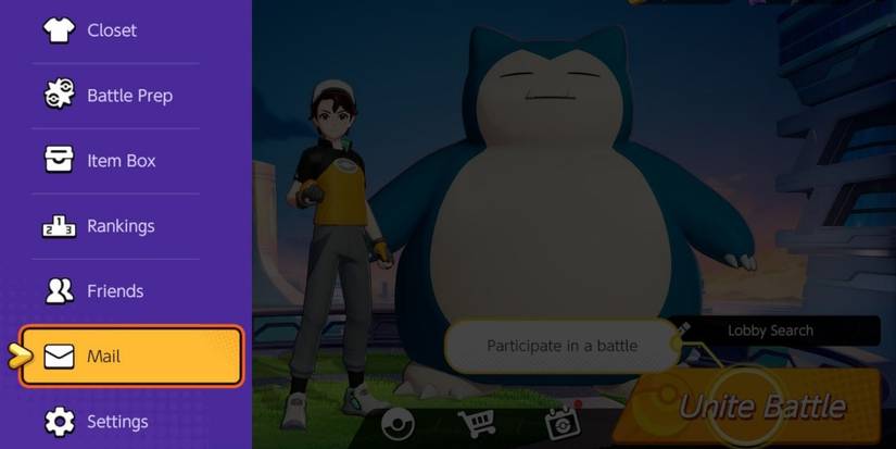 pokemon unite mail