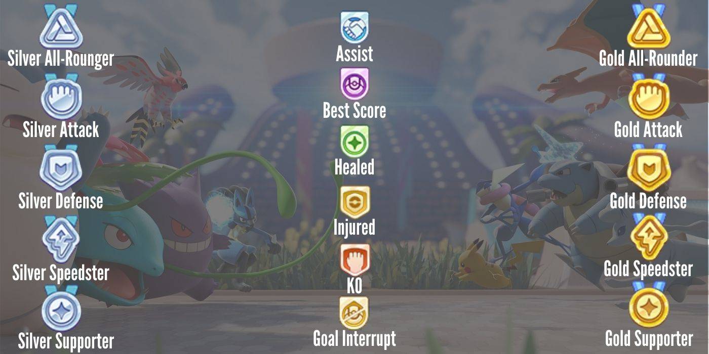 Pokemon Unite All Symbols And Their Meaning