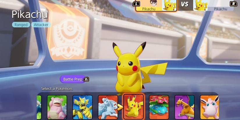 pokemon unite pikachu battle prep