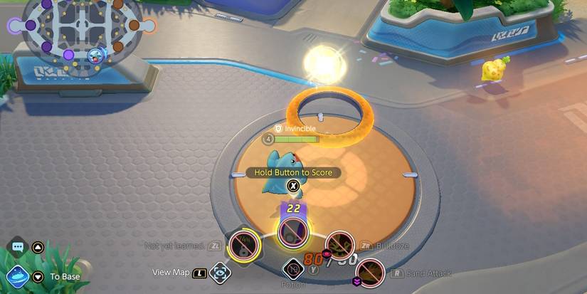 pokemon unite goal gible garchomp