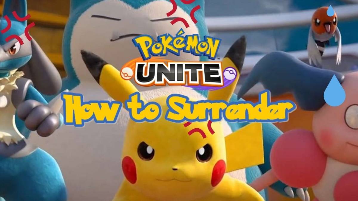 How to stop a losing match in Pokemon Unite