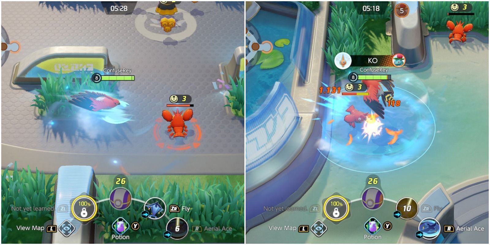 talonflame using flying attacks that boost basic attacks.