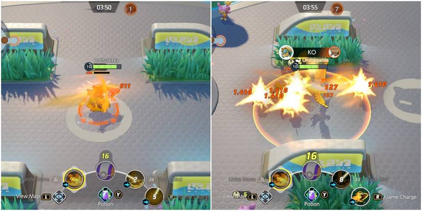 talonflame using a fire and flying attack for speed combos.