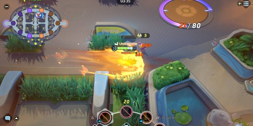 a divebomb coated in fire that shoves enemies.