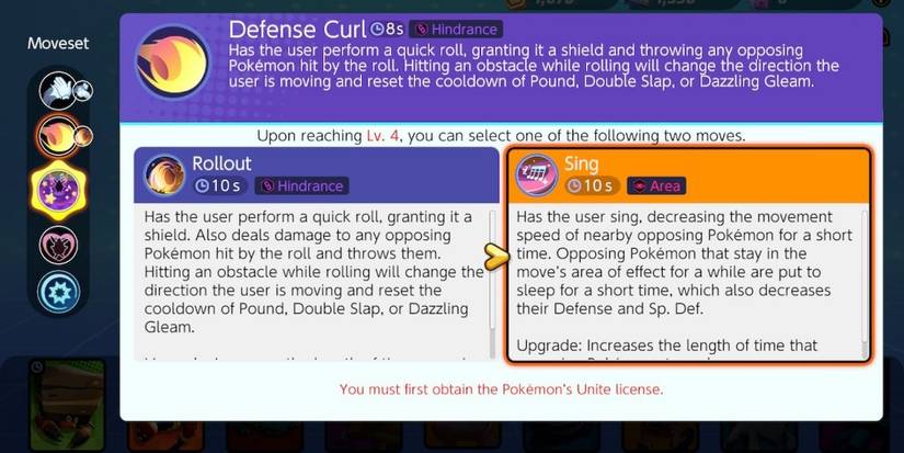 pokemon unite wigglytuff moves