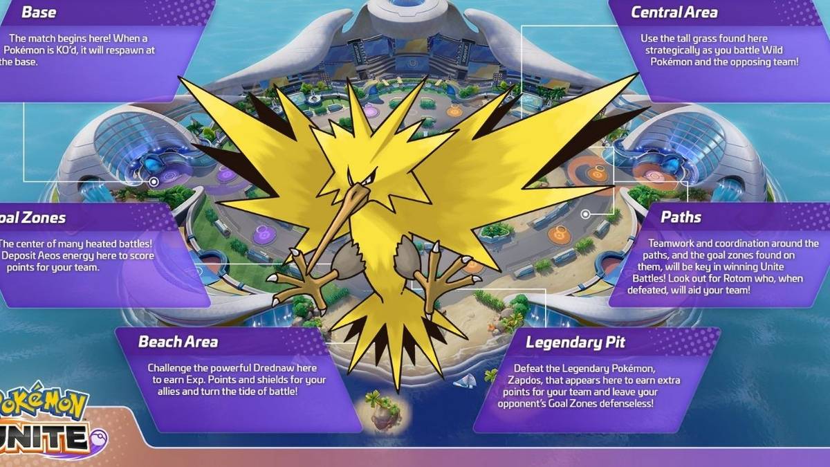 pokemon unite zapdos