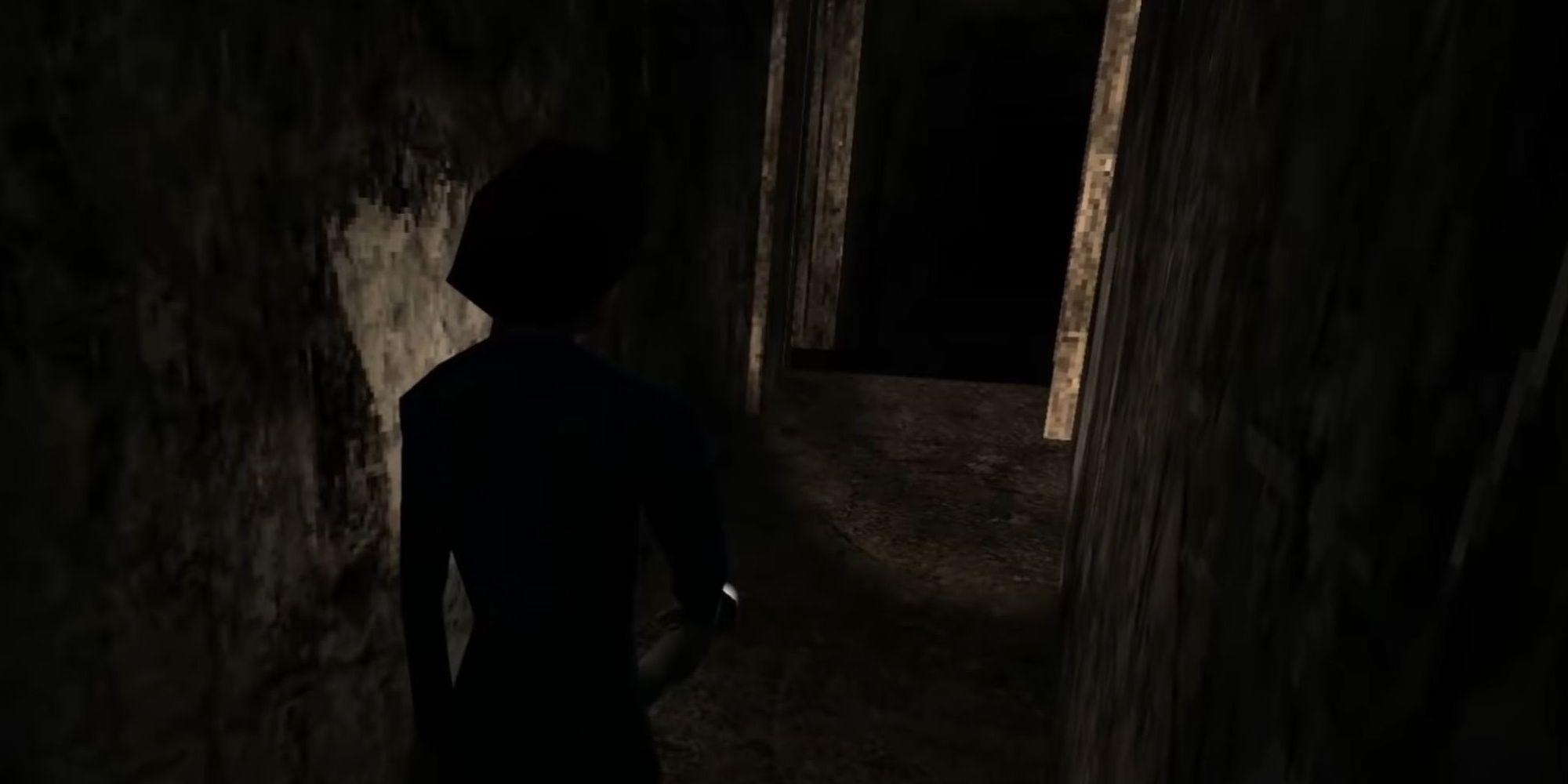 Резня с дрелью, Меган бродит по темному коридору