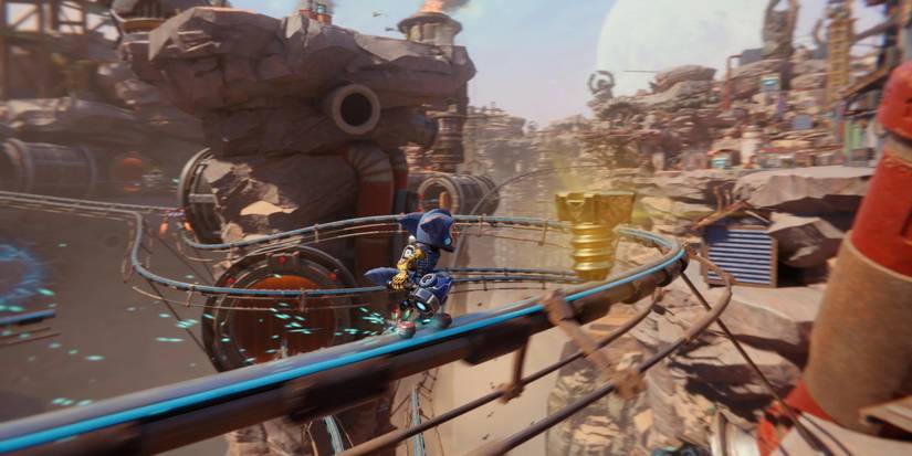 ratchet and clank rift apart rivet grind rail location