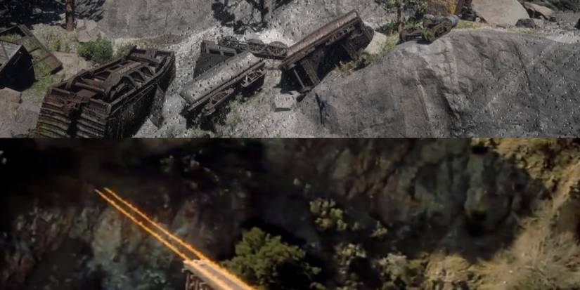 read dead redemption 2 back to the future part 3 train