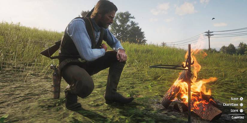 rdr2 campfire
