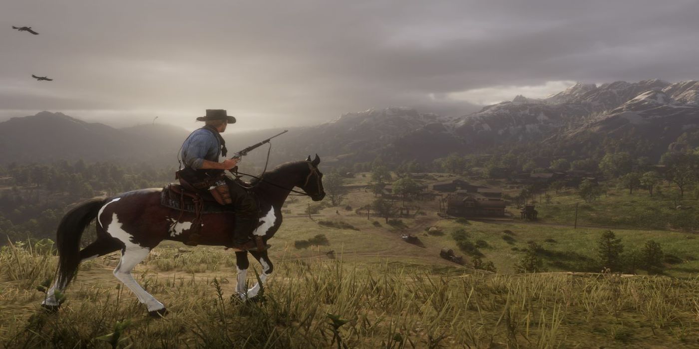 The full Red Dead Redemption 2 map shows off a big world to