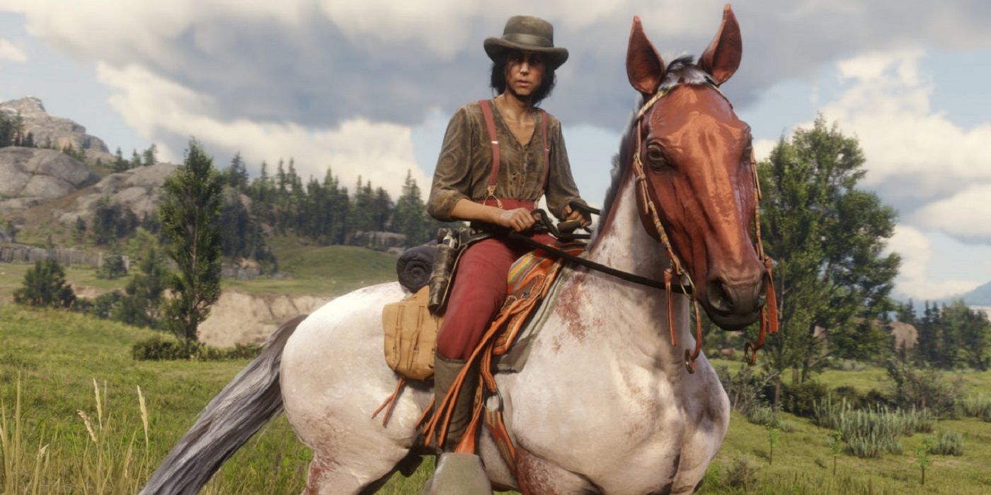 red dead online horse