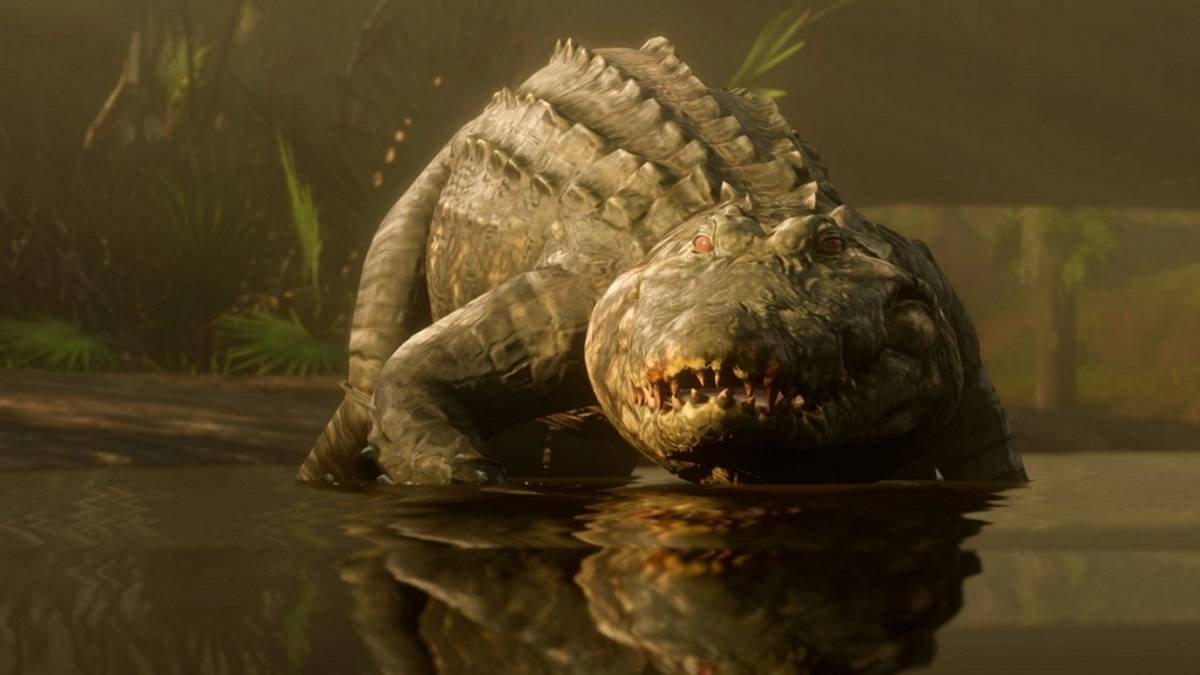 red dead redemption 2 alligator attack horses