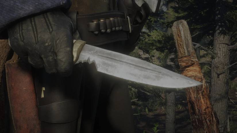 Hunters Knife Rdr2 Red Dead Redemption 2 Player Discovers Revenant Easter Egg With Special ...