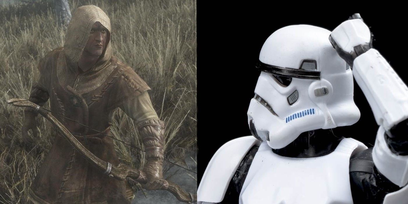 skyrim hunter star wars stormtrooper