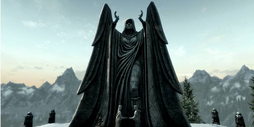 skyrim-meridia-statue-dawnbreaker-quest