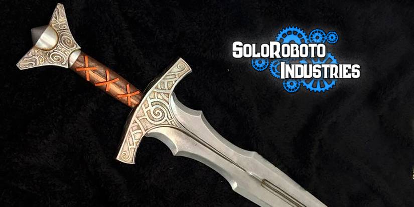 skyrim steel sword soloroboto cosplay