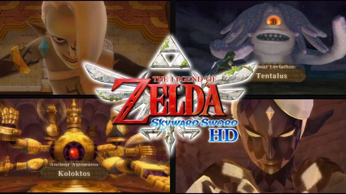 skyward sword all bosses