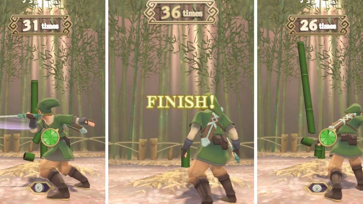 skyward sword bamboo game