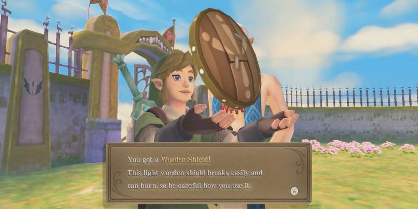 Link obtaining a shield