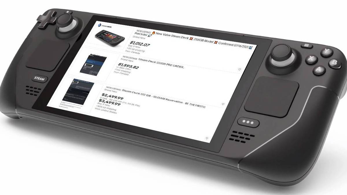 steam deck resale price