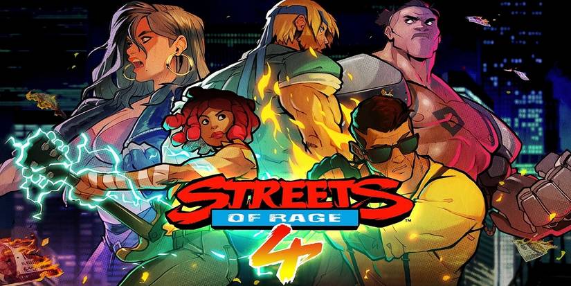 Streets of Rage 4 artwork.