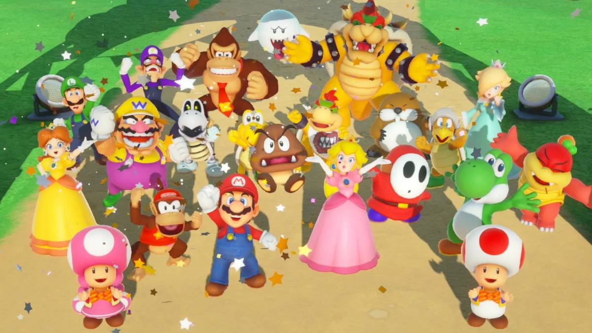 super mario party characters