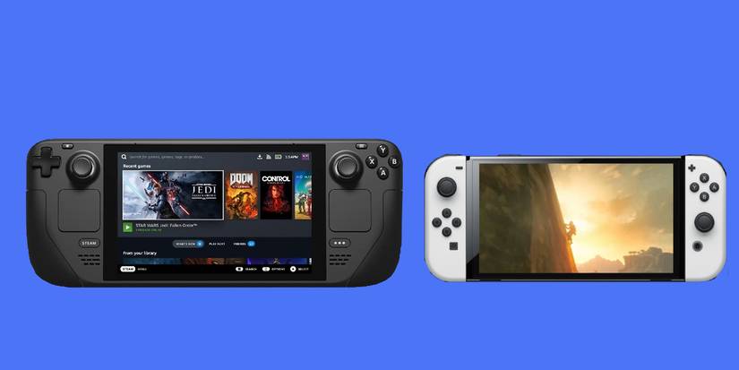 Steam Deck vs Switch Size Comparison