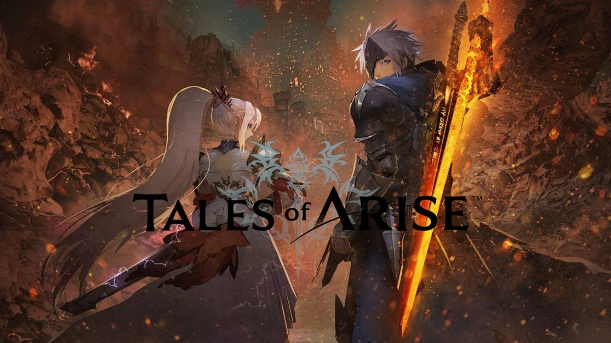 tales of arise logo and characters