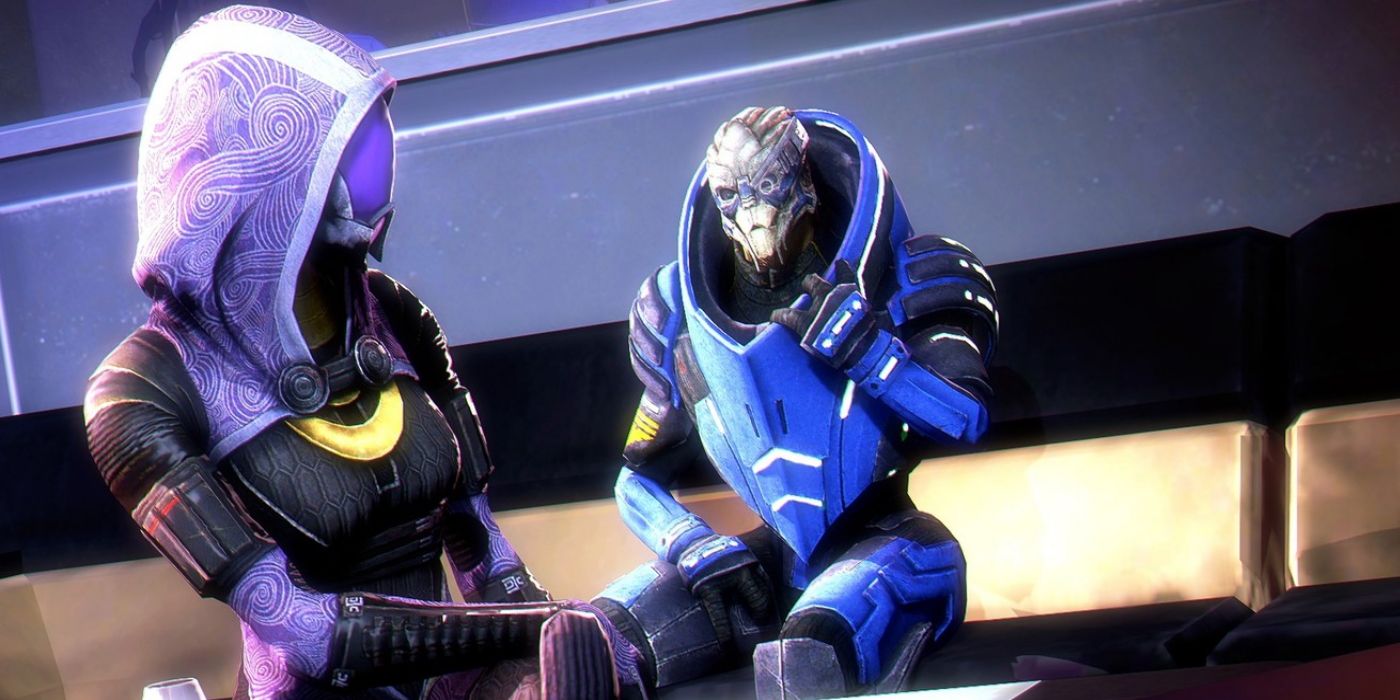 tali and garrus mass effect