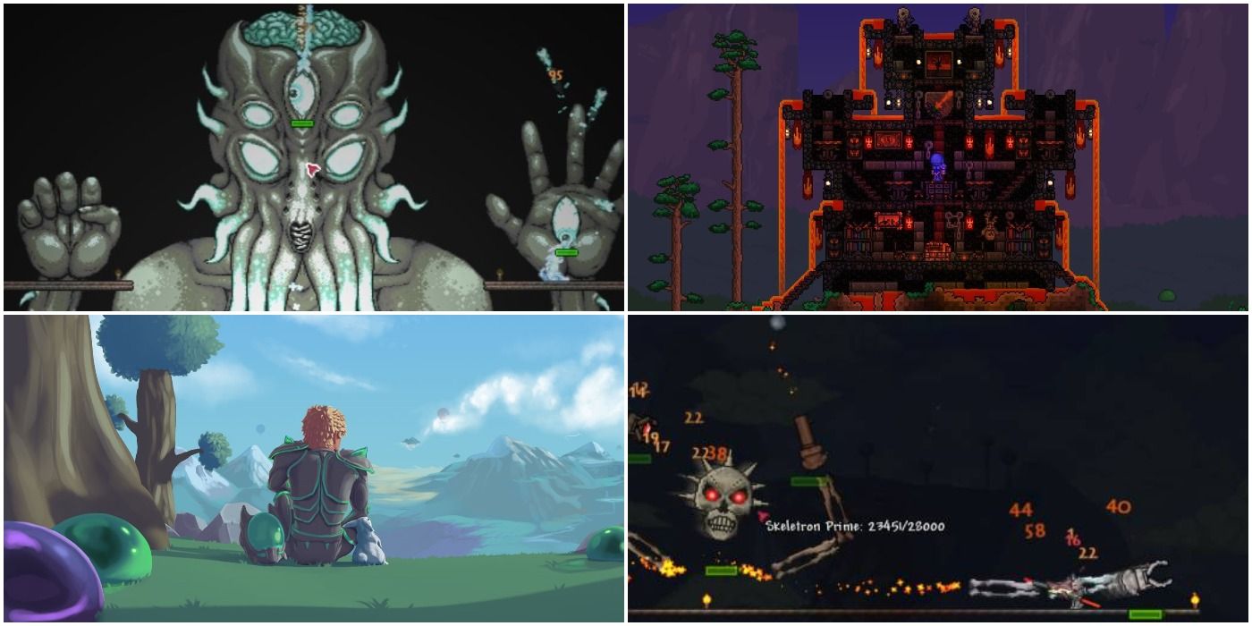 TERRARIA 1.4 ALL EXCLUSIVE MASTER MODE BOSSES DROP 