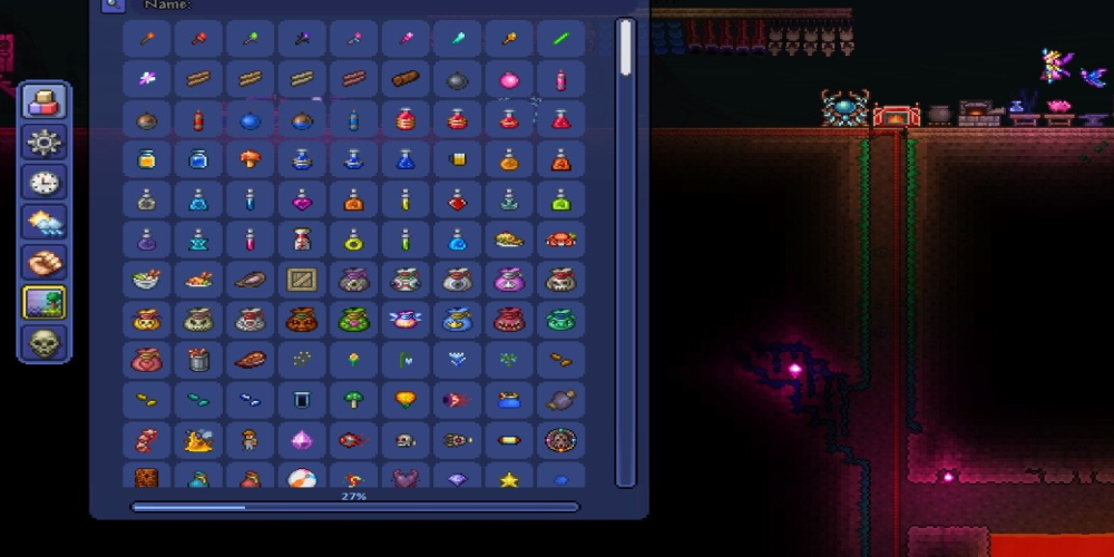 terraria journey mode duplication menu with items