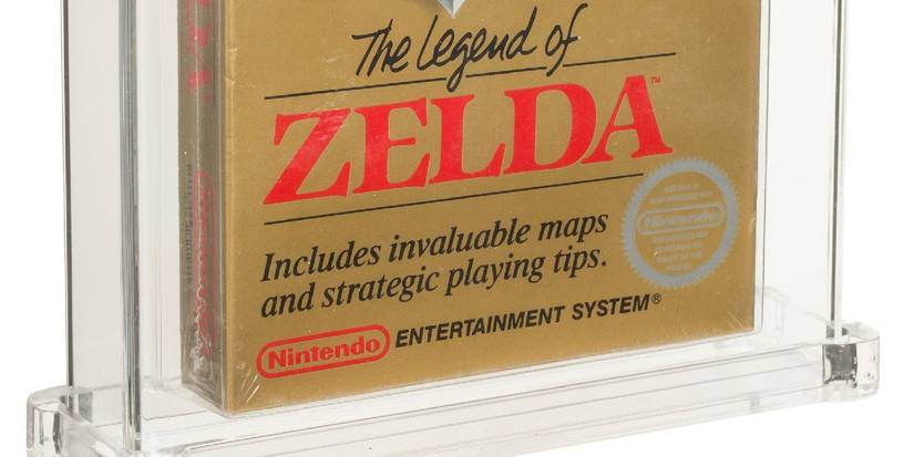 the legend of zelda high price collectible graded sealed
