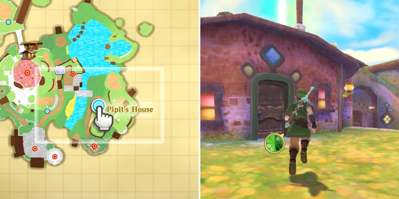 Pipit's House in The Legend of Zelda: Skyward Sword HD