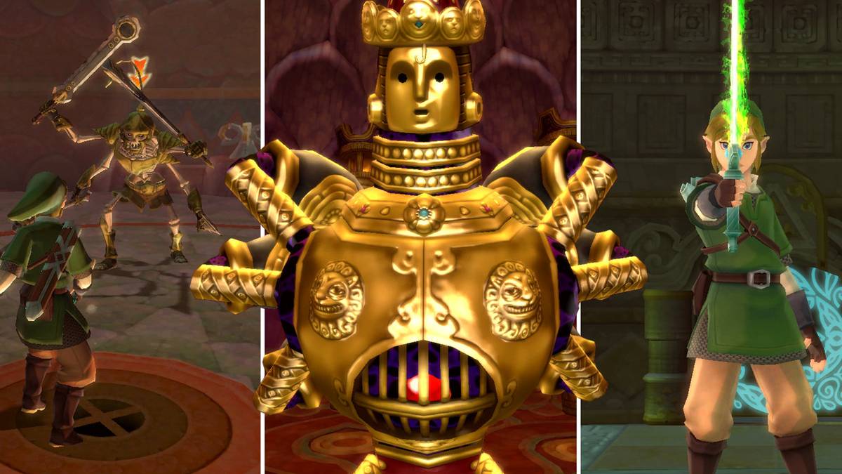 The Legend of Zelda: Skyward Sword HD's Ancient Cistern dungeon