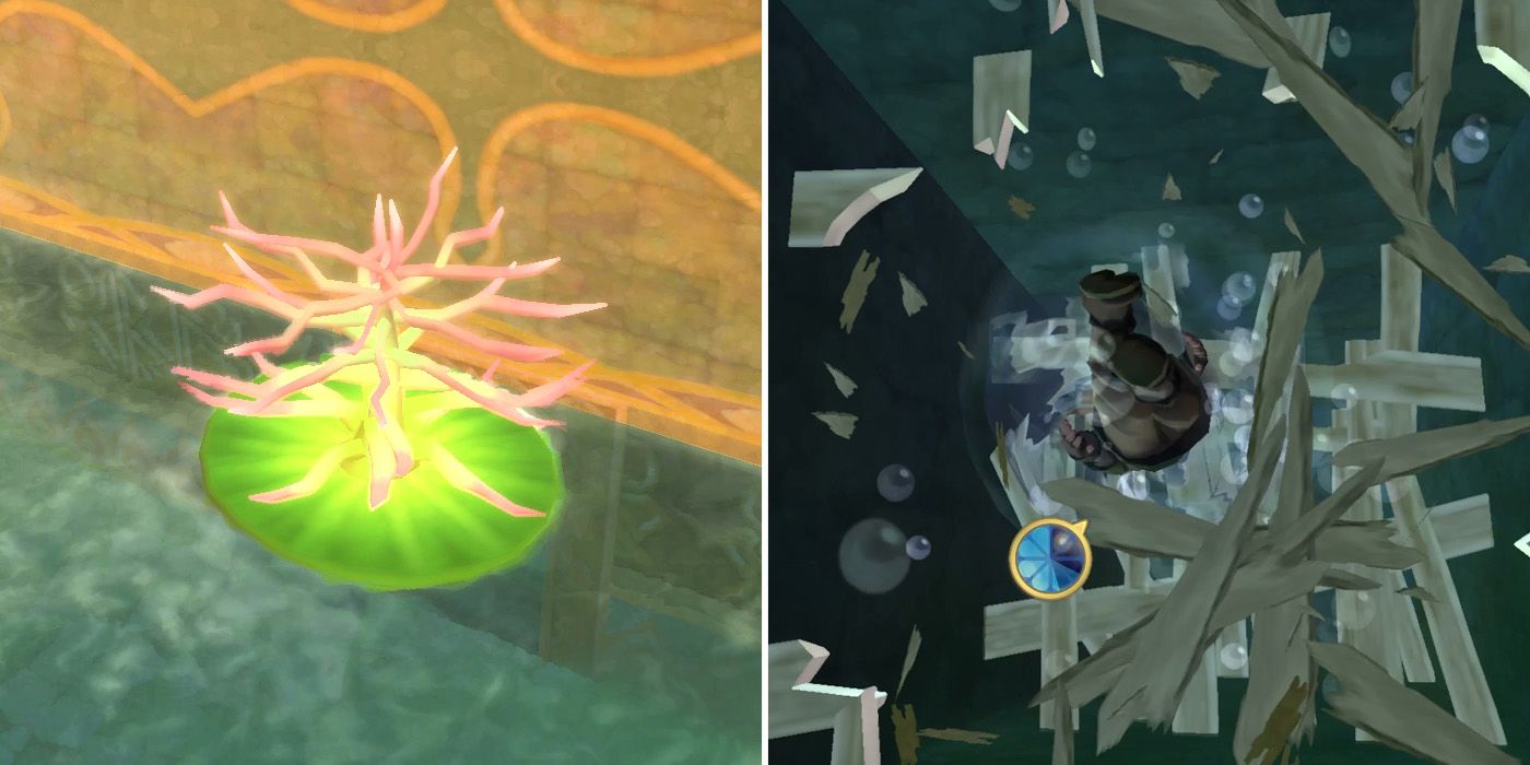 How to get the first small key in The Legend of Zelda: Skyward Sword HD's Ancient Cistern dungeon
